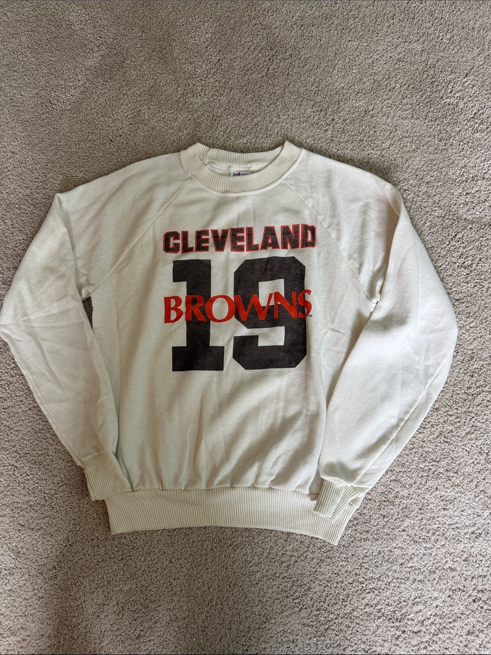 Cleveland Browns Crewneck with Team Graphic